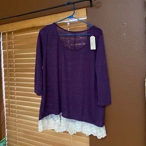 NWT Light Sweater Top
